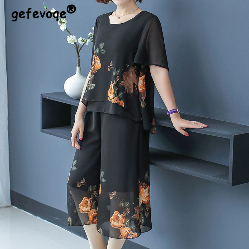 Romper Floral Print - Elegant Fashion Floral Printing Lace Short