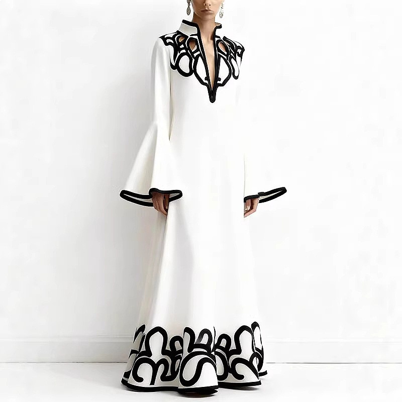 Elegant V-Neck Long Sleeve Flo - Romper Floral Print review and price