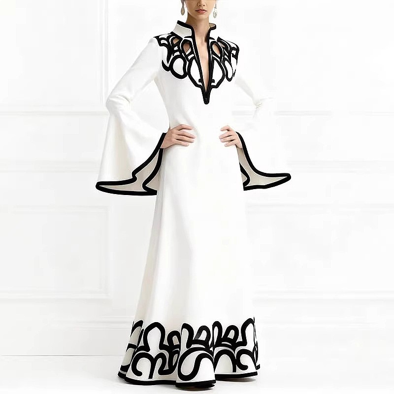 Elegant V-Neck Long Sleeve Flo - Romper Floral Print review and price