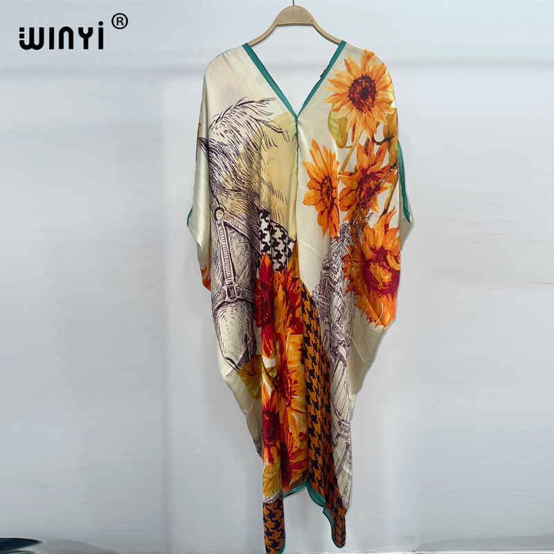 WINYI 2023 new Bohemian fashio - Cover Up Kaftan review and price