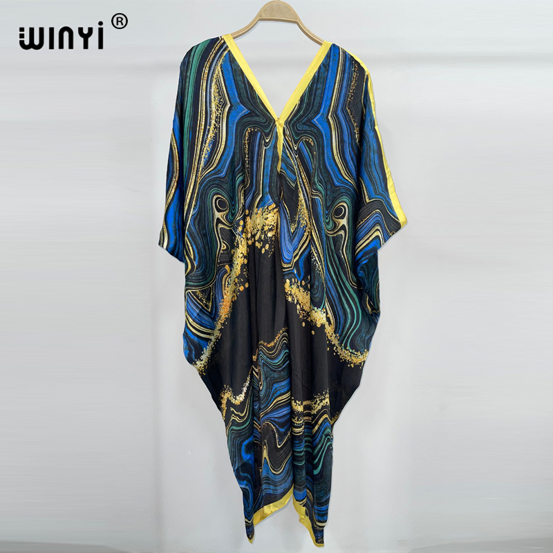 WINYI 2023 new Bohemian fashio - Cover Up Kaftan review and price