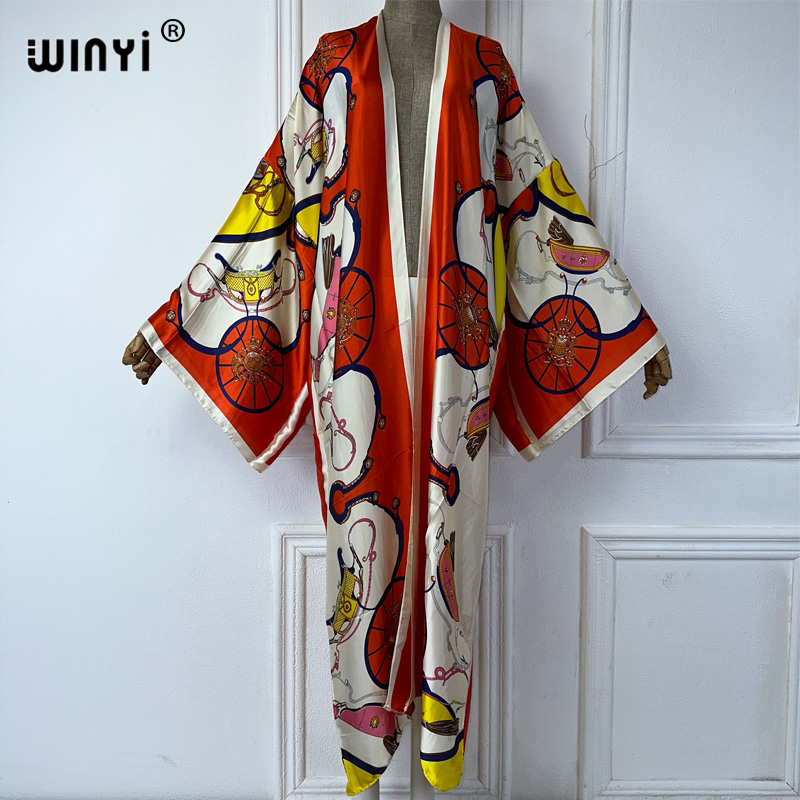 WINYI boho print Kimono Summer - Cover Up Kaftan review and price