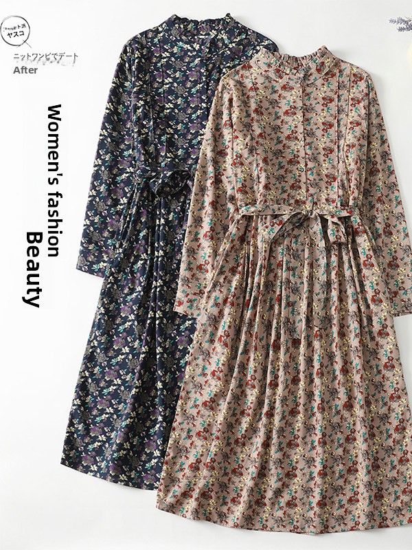 Elegant Floral Print A-Line Dr - Midi Skirt Floral review and price