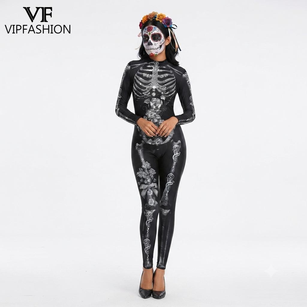 VIP FASHION Women Halloween Da - Romper Floral Print review and price