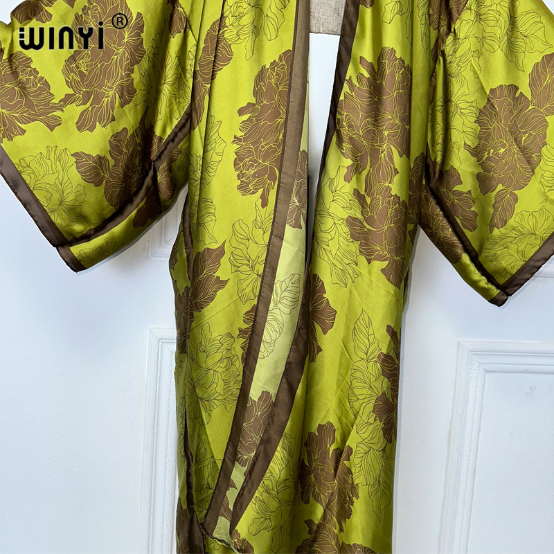 WINYI Africa boho print Kimono - Cover Up Kaftan review and price